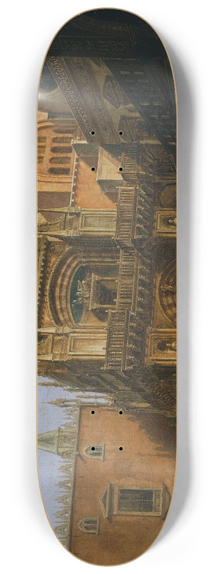 Tranquillo Orsi - Der Hof des Dogenpalastes 8.25 inch art skate deck