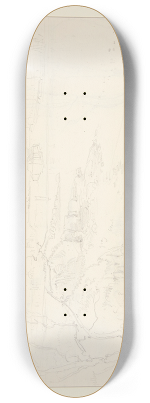 Truman Seymour - Coast View 8.25 inch art skate deck