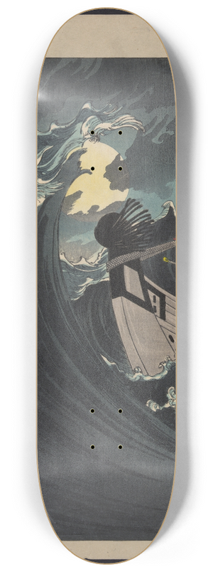 Tsukioka Yoshitoshi - Daimotsu kaij no tsuki 8.25 inch art skate deck