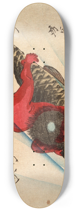 Tsukioka Yoshitoshi - Kintar Captures the Carp 8.25 inch art skate deck