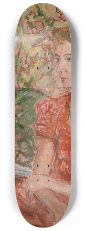 Tytus Czyewski - Portrait of Magdalena Potworowska 8.25 inch art skate deck