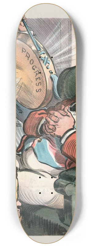 Udo Keppler - A sound sleeper 8.25 inch art skate deck