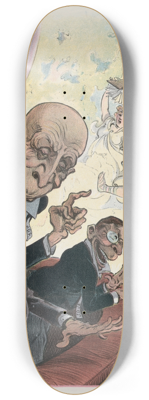 Udo Keppler - As seen from the boxes 8.25 inch art skate deck