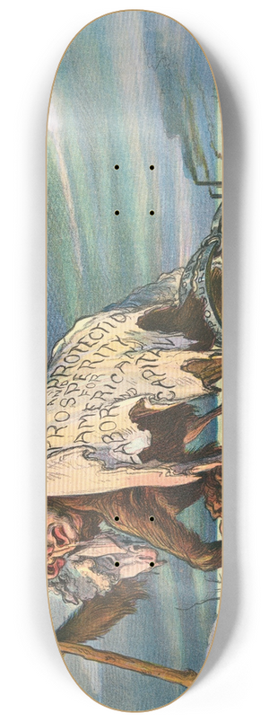 Udo Keppler - Dazed 8.25 inch art skate deck