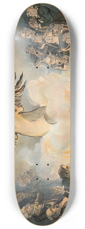 Udo Keppler - Fire protection wanted 8.25 inch art skate deck