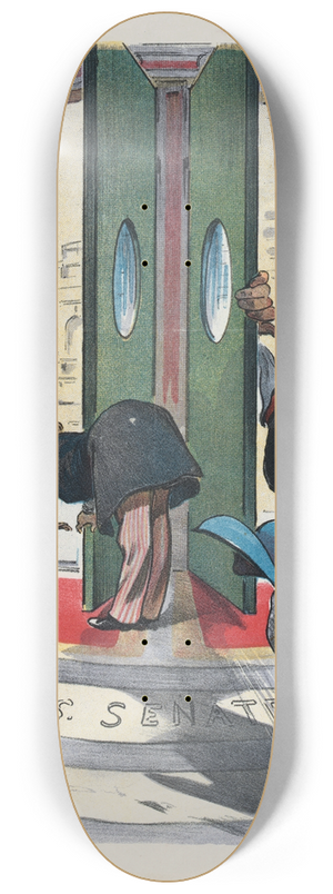 Udo Keppler - McKinleyism 8.25 inch art skate deck