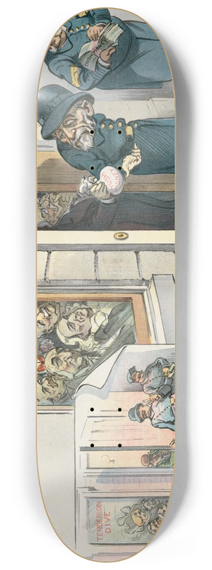 Udo Keppler - No difference 8.25 inch art skate deck