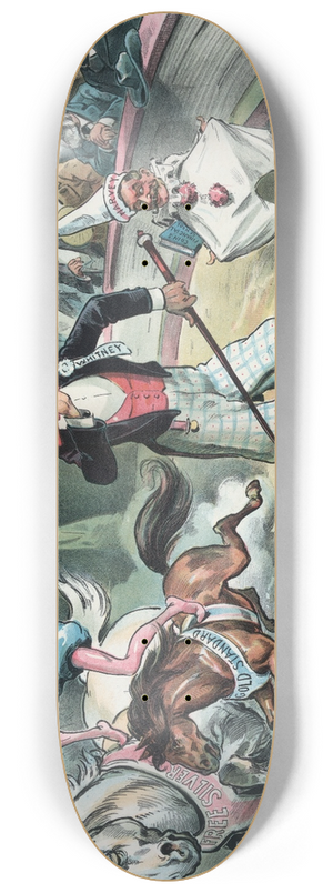 Udo Keppler - The circus has come! 8.25 inch art skate deck