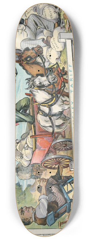 Udo Keppler - The keepers at the gate 8.25 inch art skate deck