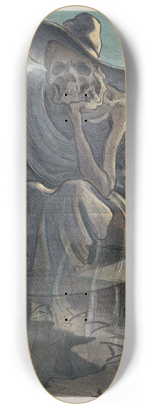 Udo Keppler - Waiting 8.25 inch art skate deck