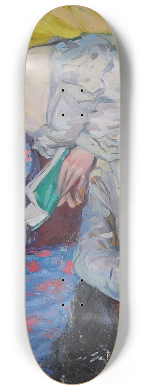 Ulisse Caputo - La Liseuse 8.25 inch art skate deck