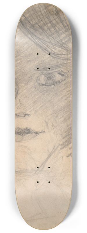 Umberto Boccioni - Study for Modern Idol 8.25 inch art skate deck