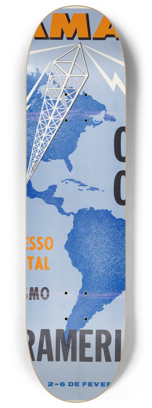 U.S. Information Agency - Chamada 8.25 inch art skate deck