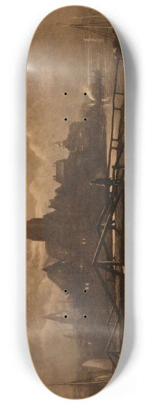 John Henry Hill - The BridgeLongfellows Bridge 8.25 inch art skate deck John Henry Hill - The BridgeLongfellows Bridge 8.25 inch art skate deck
