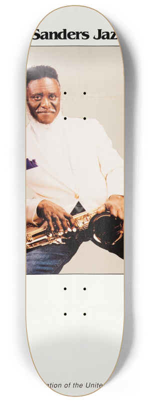 U.S. Information Agency - Pharoah Sanders Jazz Quartet 8.25 inch art skate deck