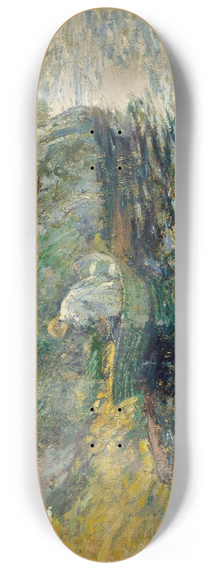 John Henry Twachtman - A Summer Day 8.25 inch art skate deck