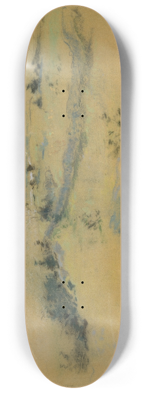 John Henry Twachtman - Landscape 8.25 inch art skate deck