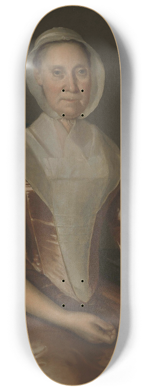 John Hesselius - Mrs. Richard Galloway 8.25 inch art skate deck