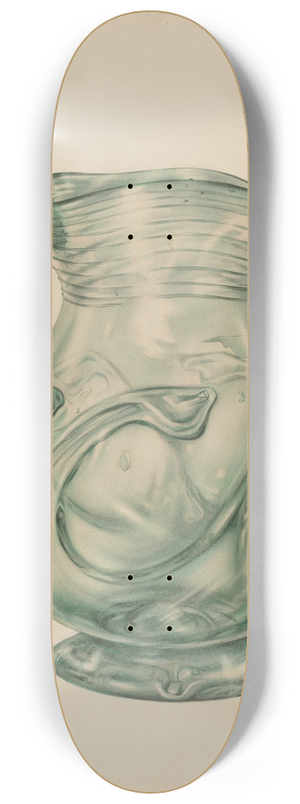 Van Silvay - Glass Pitcher 8.25 inch art skate deck