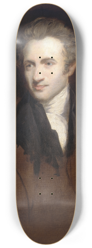 John Hoppner - Portrait of a Gentleman 8.25 inch art skate deck