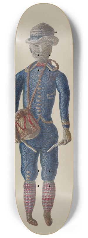 Verna Tallman - Doll 8.25 inch art skate deck