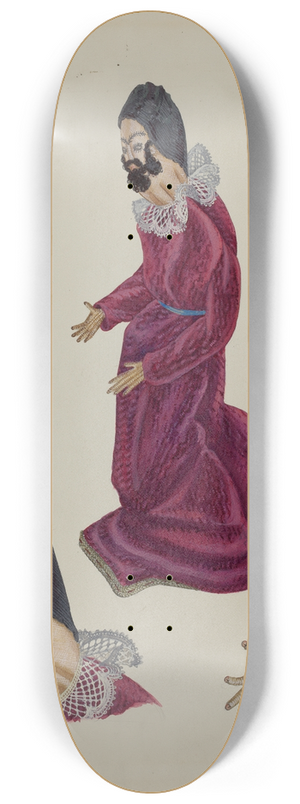 Verna Tallman - Rag Doll 8.25 inch art skate deck