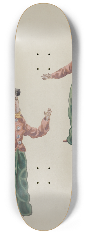 Verna Tallman - Rag Doll 8.25 inch art skate deck