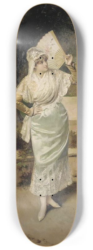 Victor Gabriel Gilbert - A Good Read 8.25 inch art skate deck