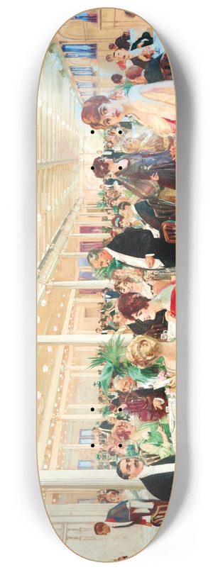 Victor Gabriel Gilbert - A Soire 8.25 inch art skate deck