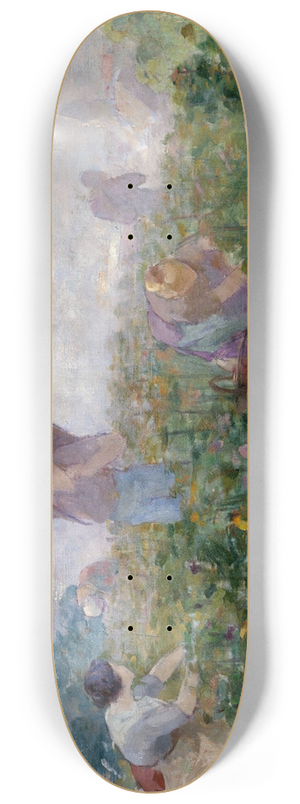 Victor Marec - Esquisse pour la mairie de Bagnolet ; Les vendanges 8.25 inch art skate deck
