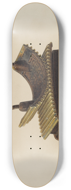 John H. Tercuzzi - Fluter 8.25 inch art skate deck