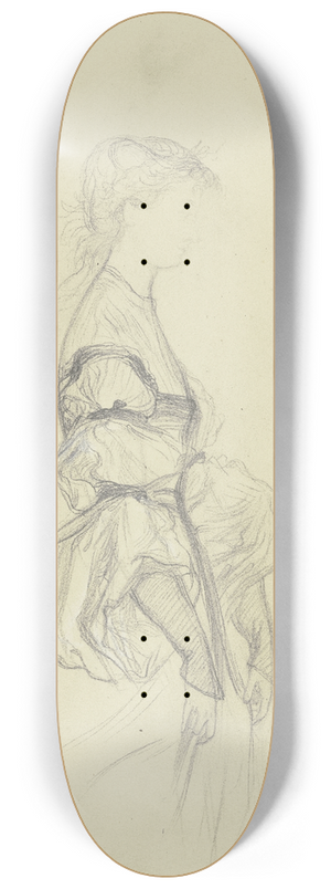 Victor Mller - Schneewittchen nach rechts, das Kleid leicht raffend 8.25 inch art skate deck
