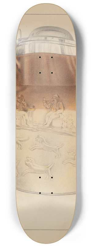 Vincent Carano - Jug 8.25 inch art skate deck