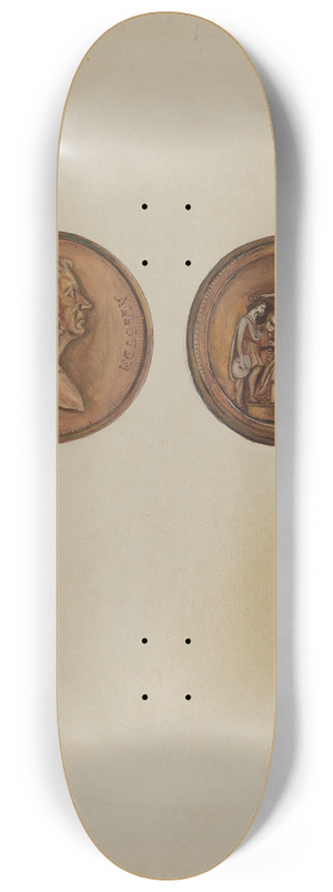 Vincent Murphy - Medal (Bronze) 8.25 inch art skate deck