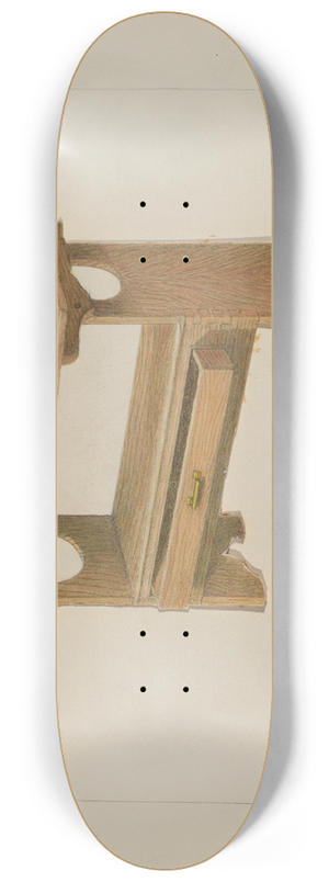 Vincent P. Rosel - Kitchen Bench Table 8.25 inch art skate deck