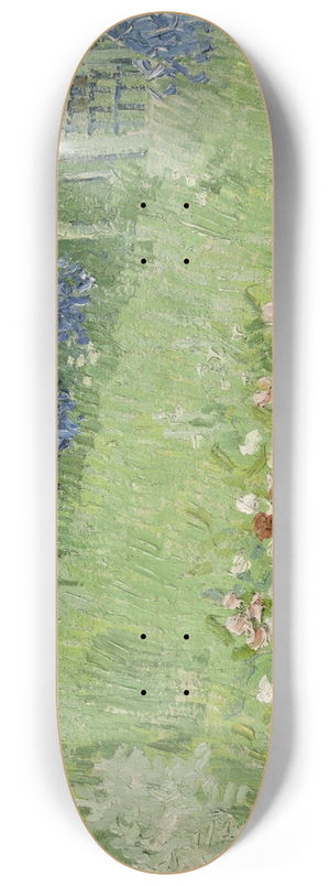 Vincent van Gogh - Daubignys garden 8.25 inch art skate deck