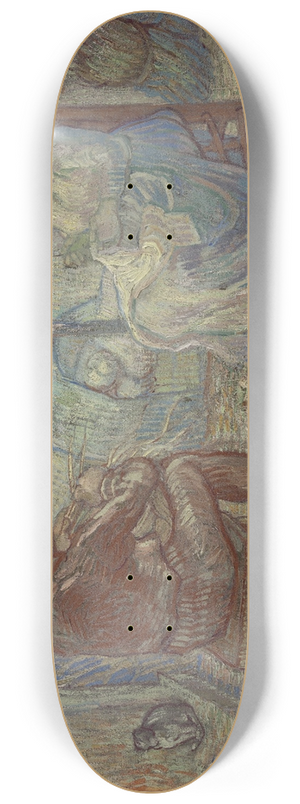 Vincent van Gogh - Night (After Millet) 8.25 inch art skate deck