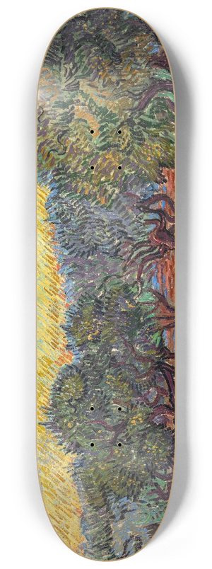 Vincent van Gogh - Olive Grove, Saint-Rmy 8.25 inch art skate deck
