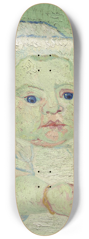 Vincent van Gogh - Roulins Baby 8.25 inch art skate deck
