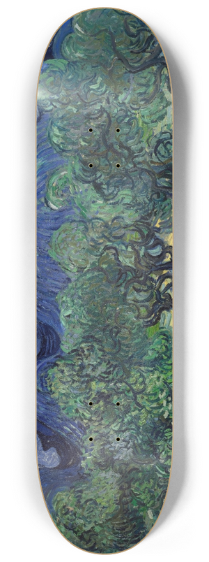 Vincent van Gogh - The Olive Trees 8.25 inch art skate deck