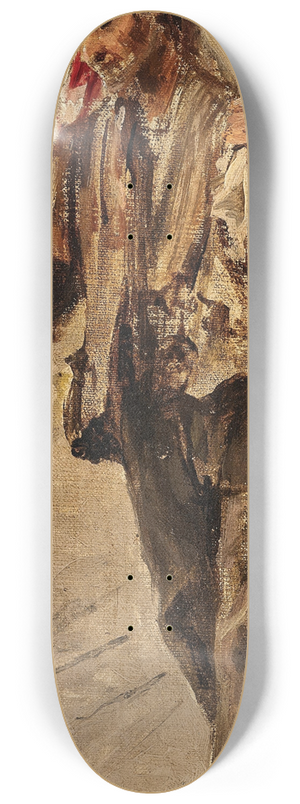 Vincenzo Caprile - Returning home from the market 8.25 inch art skate deck