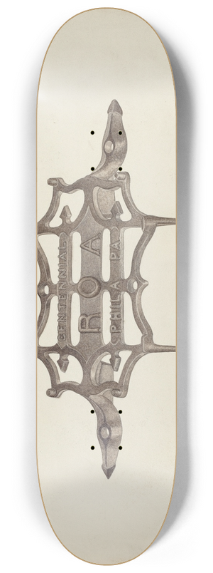 Violet Hartenstein - Trivet 8.25 inch art skate deck