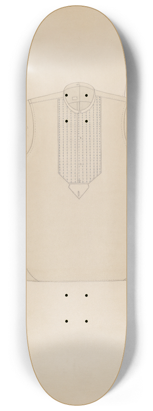 Virginia Berge - Shirt 8.25 inch art skate deck