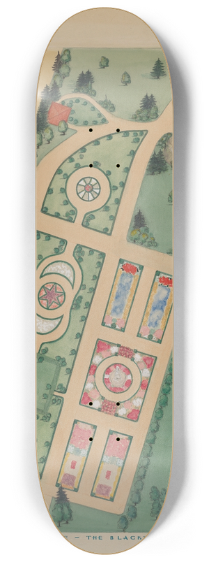 Virginia Richards - M. Ward Estate 8.25 inch art skate deck