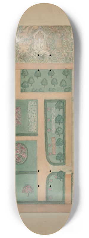Virginia Richards - Parmentier Grounds 8.25 inch art skate deck
