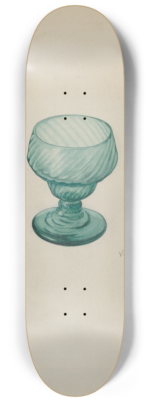 V.L. Vance - Glass 8.25 inch art skate deck