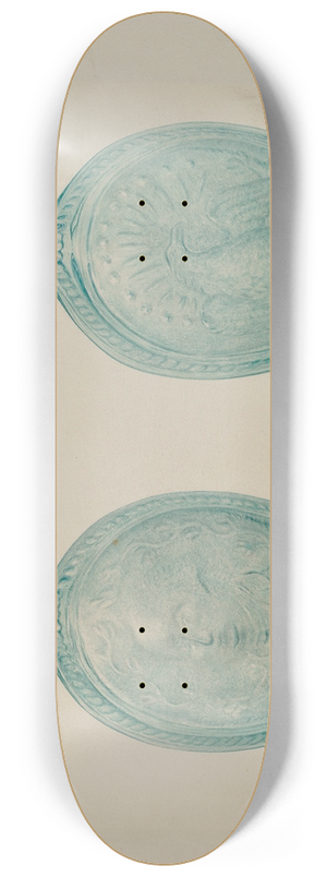 V.L. Vance - Washington Eagle Flask 8.25 inch art skate deck