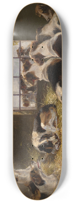 V. Witte - A Pack of Hounds 8.25 inch art skate deck