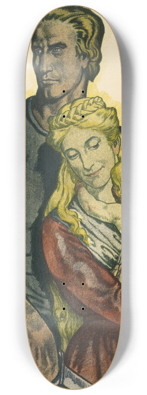 Walter Georgi - Kriegsanleihe, helft den Htern eures Glckes 8.25 inch art skate deck