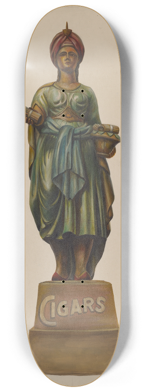 Walter Hochstrasser - Cigar Store Figure 8.25 inch art skate deck